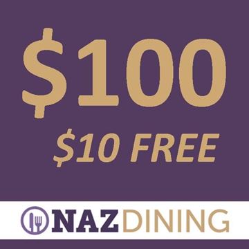 $100 Dining Dollars + $10 FREE Dollars