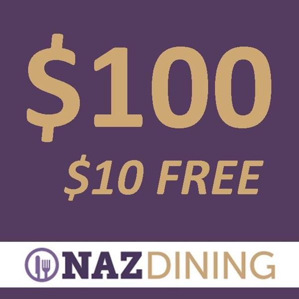 Picture of $100 Dining Dollars + $10 FREE Dollars